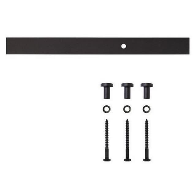 Mini-Barn Door Flat Rail Kit, Quiet Glide