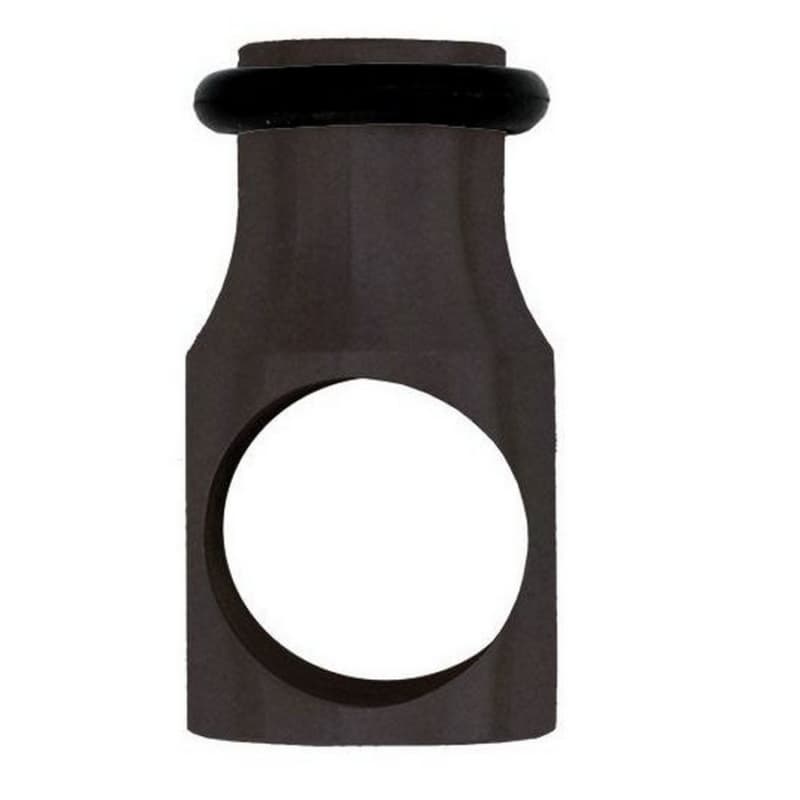 Steel Door/Ladder Stop for Rolling Barn Door & Library Ladder Round Rails, Oil Rubbed Bronze