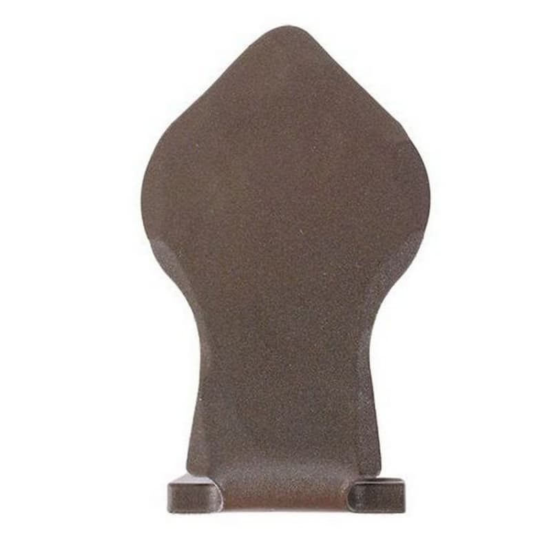 Center Guide Spade Style for Rolling Barn Doors, Bronze