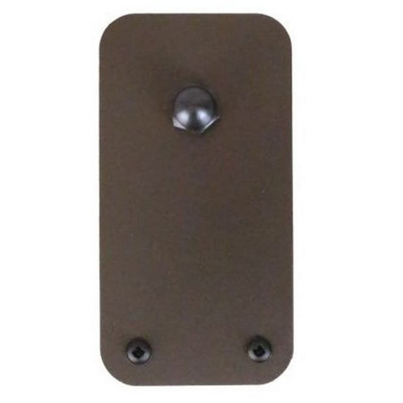 Rectangle Strap with Roller for Rolling Barn Doors, Oil Rubbed Bronze
