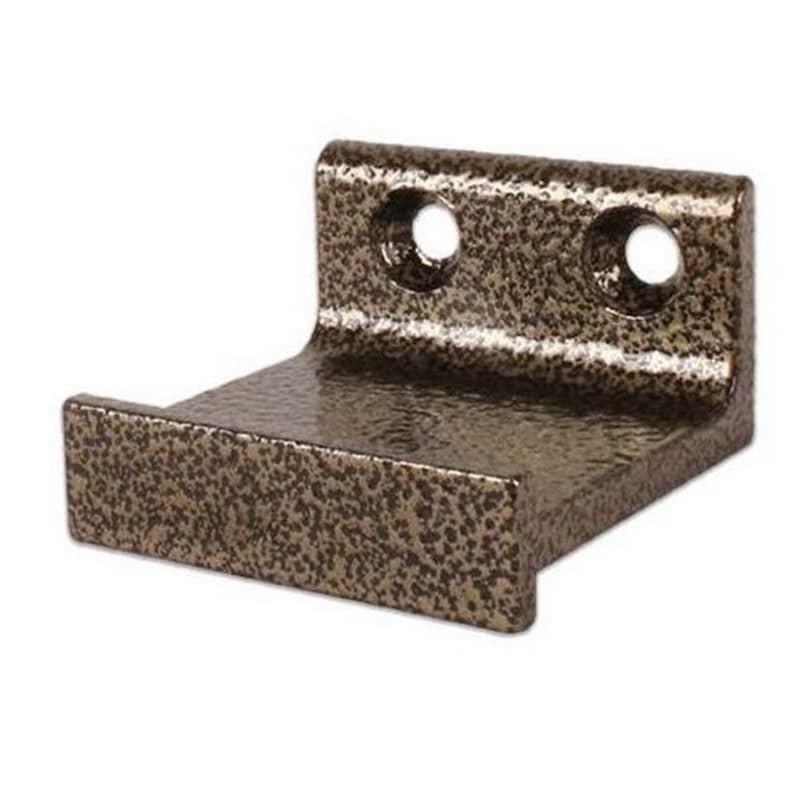 QG Roller Horizontal Bracket Kit, Hammered Antique Brass Finish