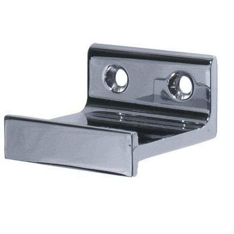 QG Roller Horizontal Bracket Kit, Polished Chrome Finish