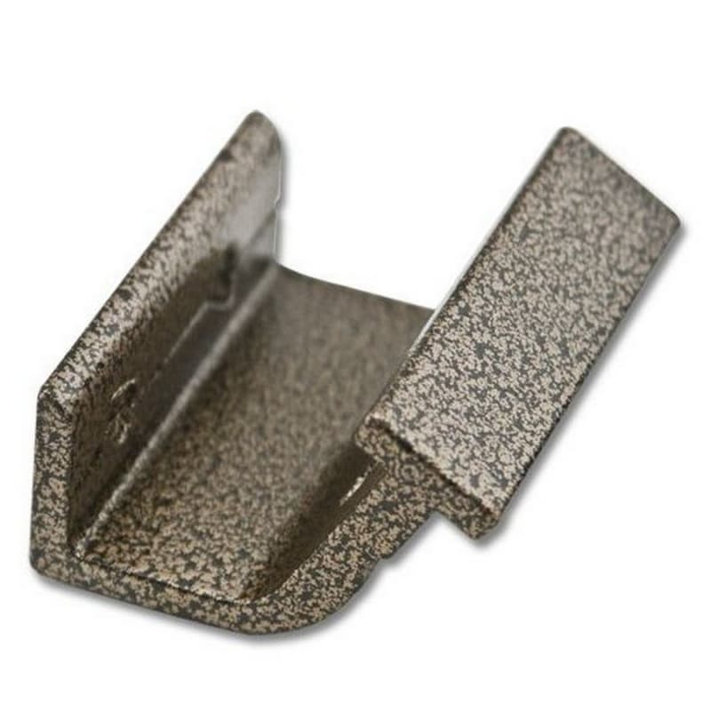 QG Hook Horizontal Bracket Kit, Hammered Antique Brass Finish