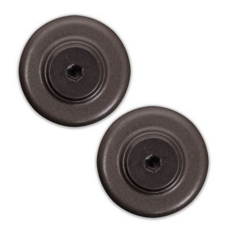 Rail End Cap Stop Kit, Oil Rubbed Bronze Finish