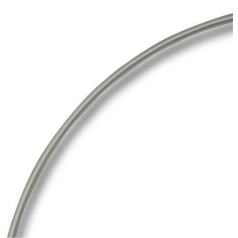 Inside Corner 15" Radius 90° Curved Rail, Satin Nickel