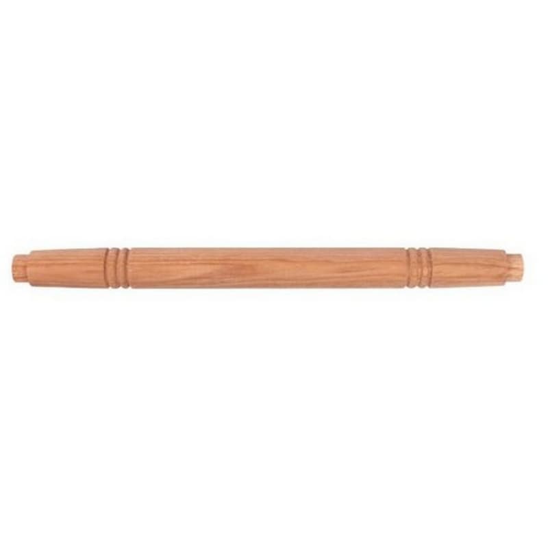 1-1/4" x 19-3/8" Wide Turned Top Rung for Library Ladders, Cherry