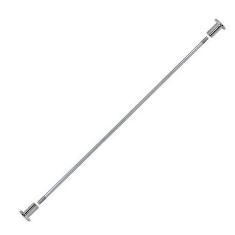 20" Wide Step Support Kit for Library Ladders, Polished Chrome Finish Finish
