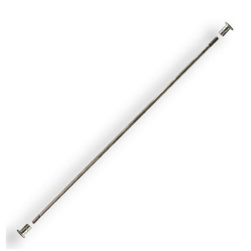 16" Step Support Kit for Library Ladders, Satin Nickel Finish Finish
