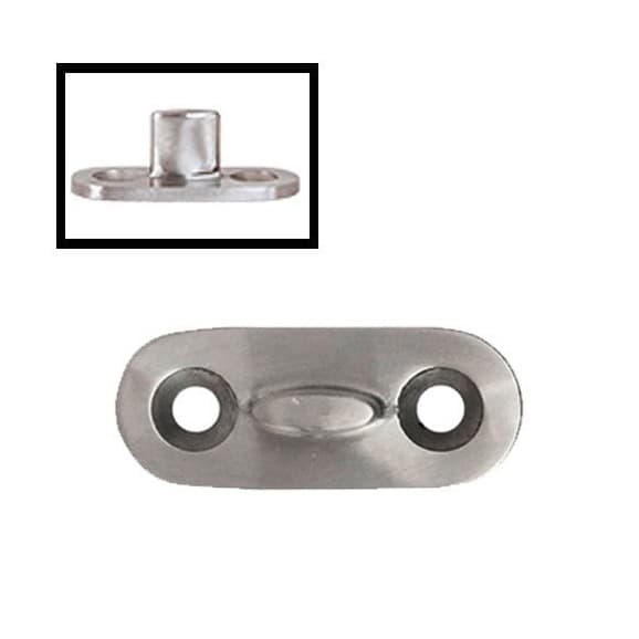 Floor Guide for Rolling Barn Doors, Stainless Steel