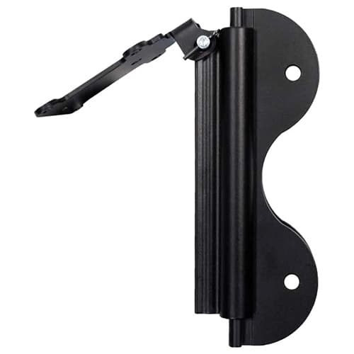 Top Stationary Mount Assembly for Library Ladders, Black Finish