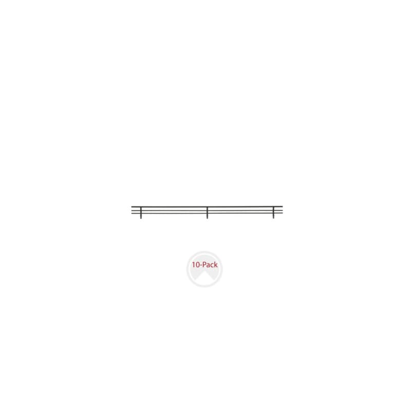 23" CSRSL Wire Shoe Rail, Matte Black