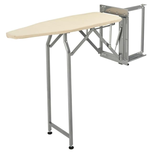 13" Deluxe Swivel Ironing Board with Soft-Close, Glossy Finish