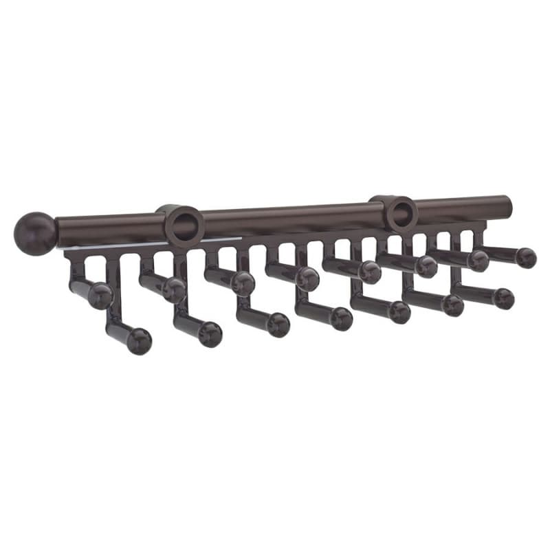 13-7/8" - 21-7/8" Pull-Out Tie/Scarf Organizer, Oil-Rubbed Bronze Finish