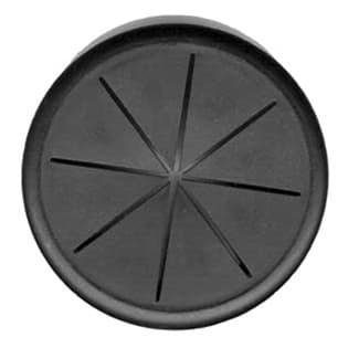 80mm Wire Gripping Grommet, Black