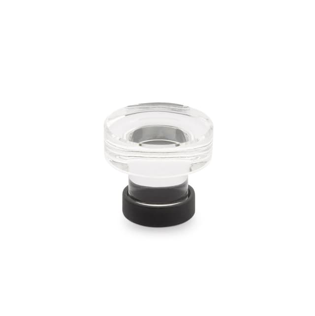 1-1/4" Grayson Cabinet Knob, Flat Black