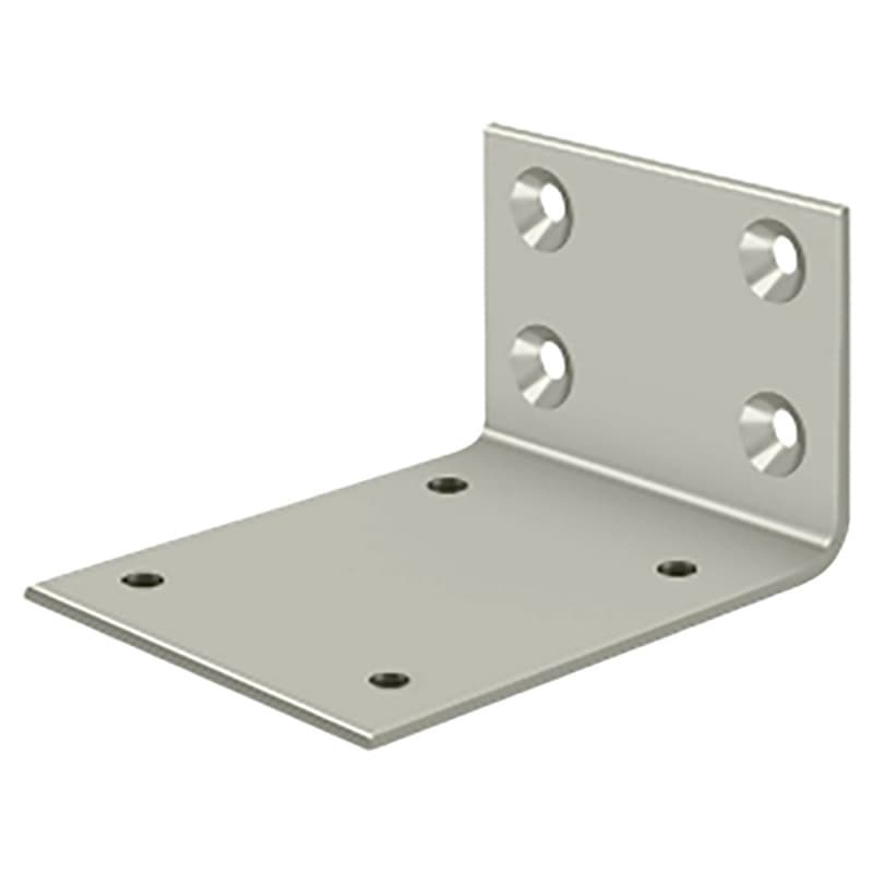 3-5/8" Jamb Bracket for DASH95, Brushed Nickel