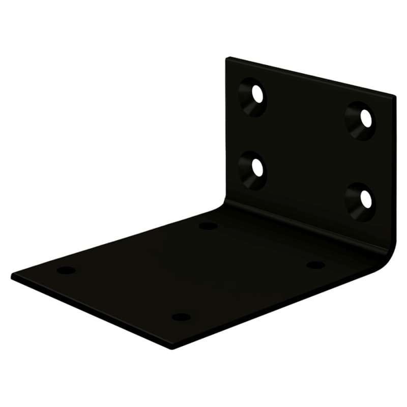 3-5/8" Jamb Bracket for DASH95, Paint Black