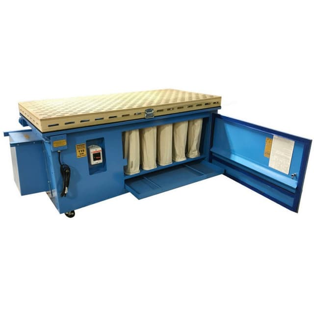 Denray 3672 Series Down Draft Sanding Table 36" x 72" 110V or 220V Single-Phase