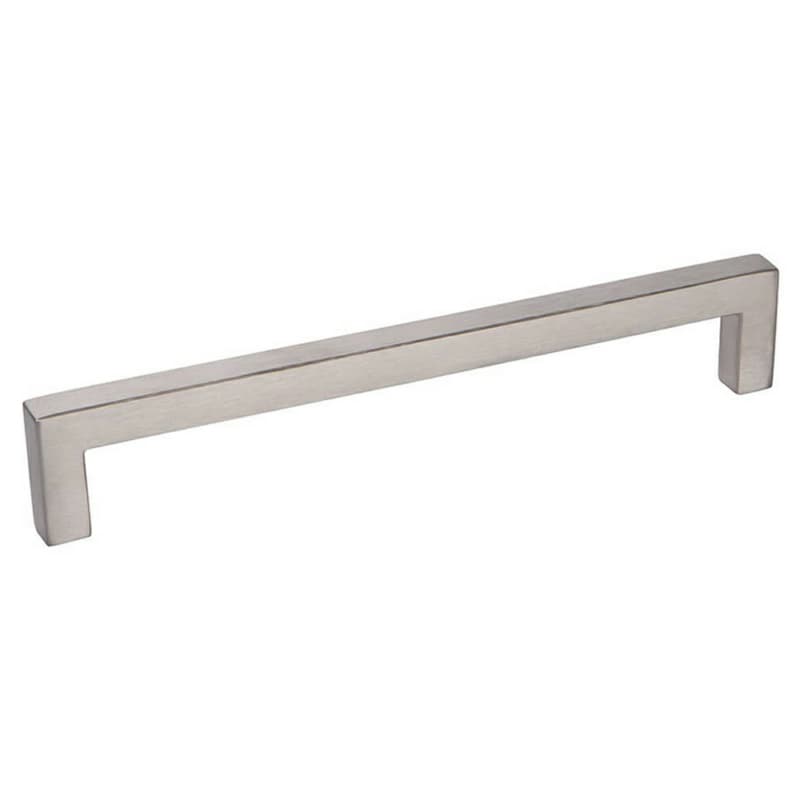 8-13/16" Square Drawer Pull, Satin Stainless Steel