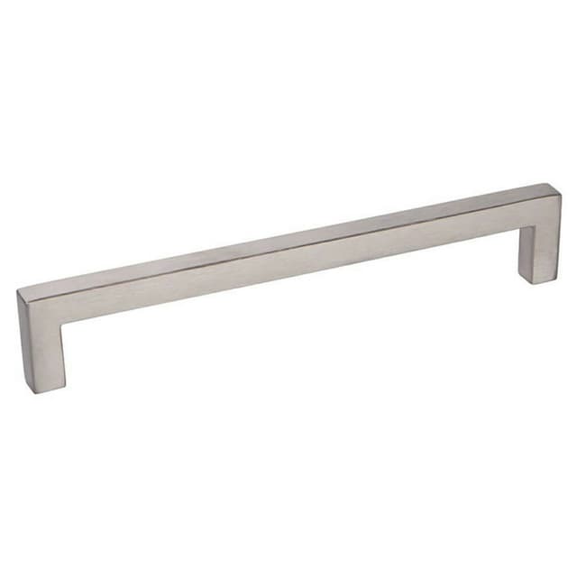 8-13/16" Square Drawer Pull, Satin Stainless Steel