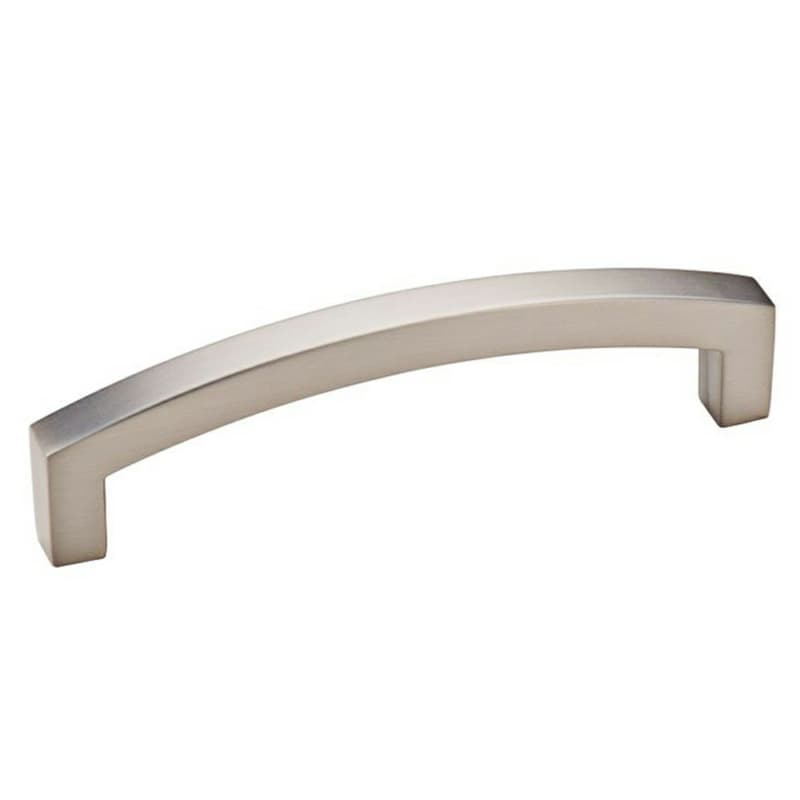 3-25/32" Rounded Square Drawer Pull, Satin Nickel
