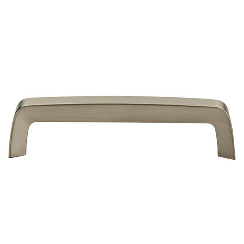 5-1/32" Radiused Drawer Pull, Satin Nickel