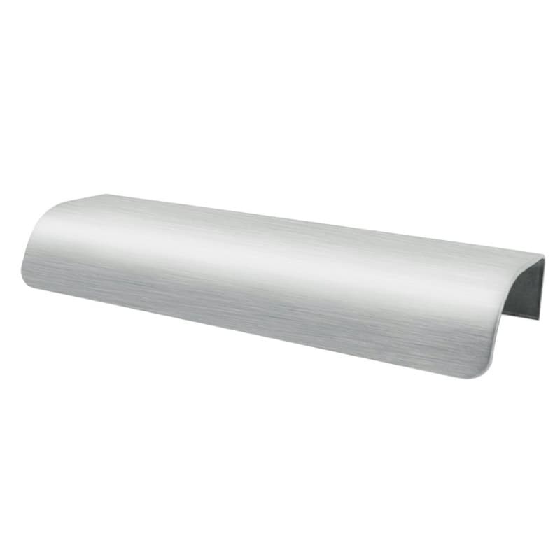 5-1/32" Curved Arc Drawer Pull, Satin Stainless Steel