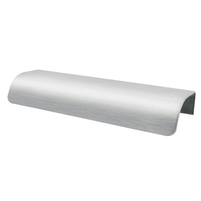 5-1/32" Curved Arc Drawer Pull, Satin Stainless Steel