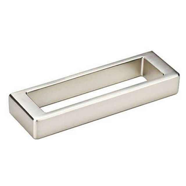 3-25/32" Rectangle Drawer Pull, Satin Nickel