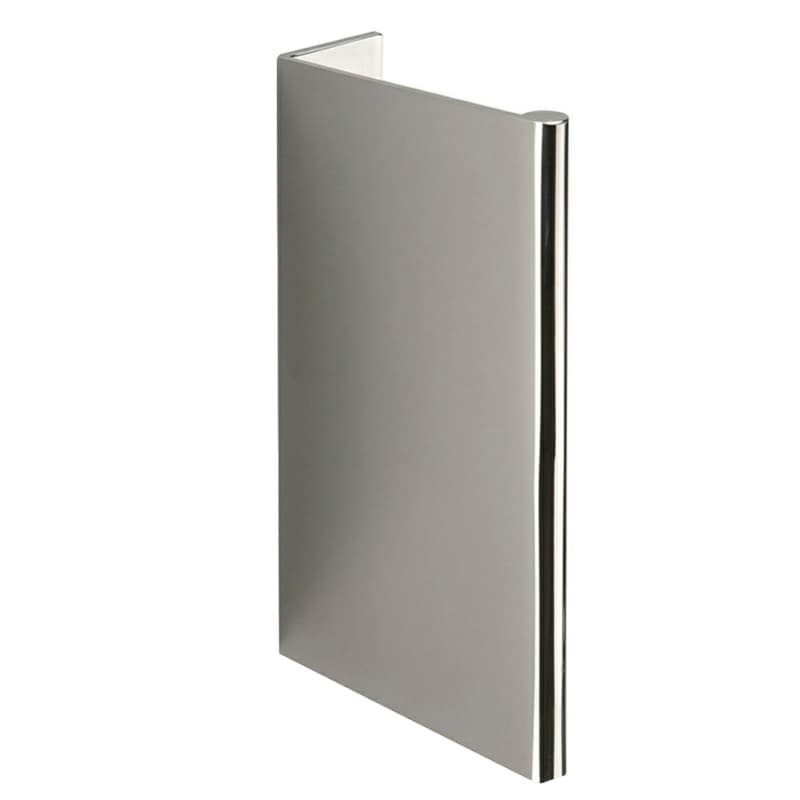 4" Edge Finger Pull, Polished Chrome