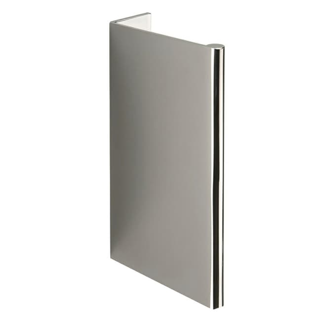 4" Edge Finger Pull, Polished Chrome