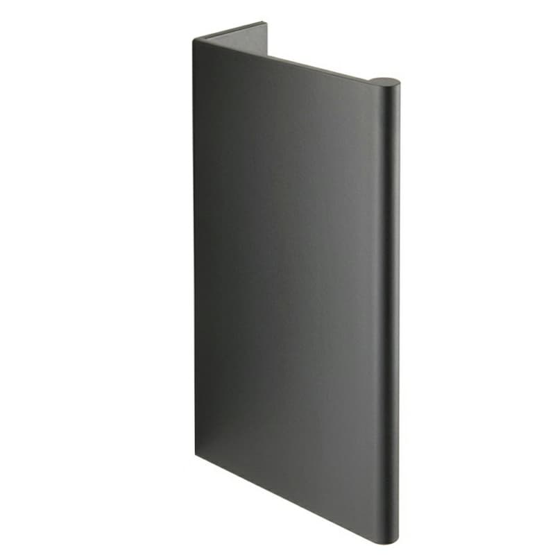 4" Edge Finger Pull, Matte Black