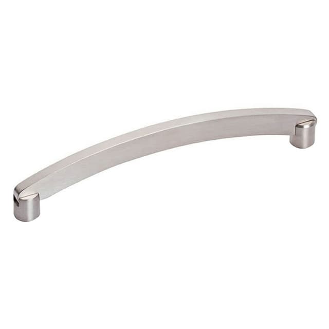 5-1/32" Flat Radiused Handle Drawer Pull, Satin Stainless Steel