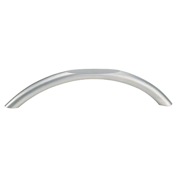 3-25/32" Flat Top Handle Drawer Pull, Satin Stainless Steel