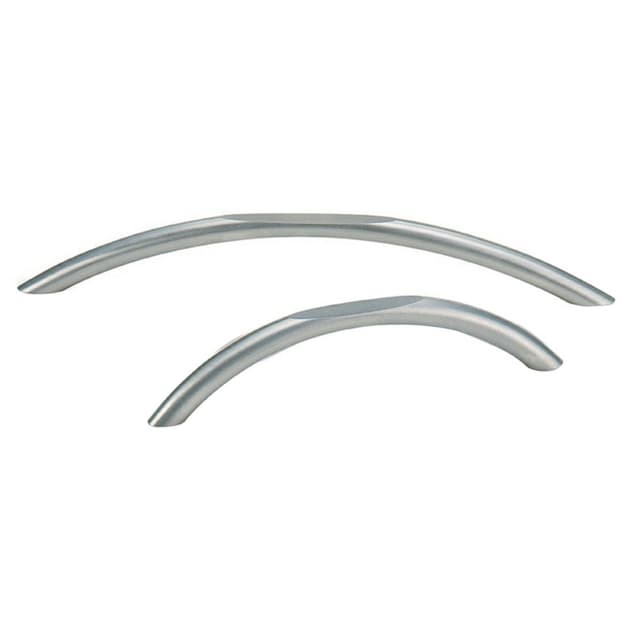 5-1/32" Flat Top Handle Drawer Pull, Satin Stainless Steel