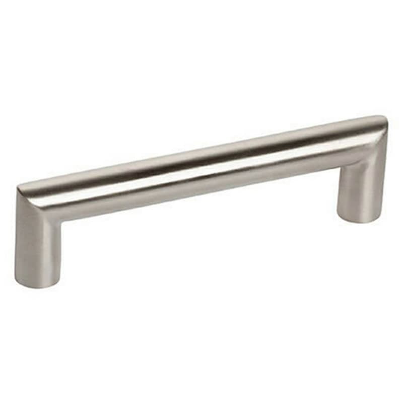 8-13/16" Angled Bar Drawer Pull, Satin Stainless Steel