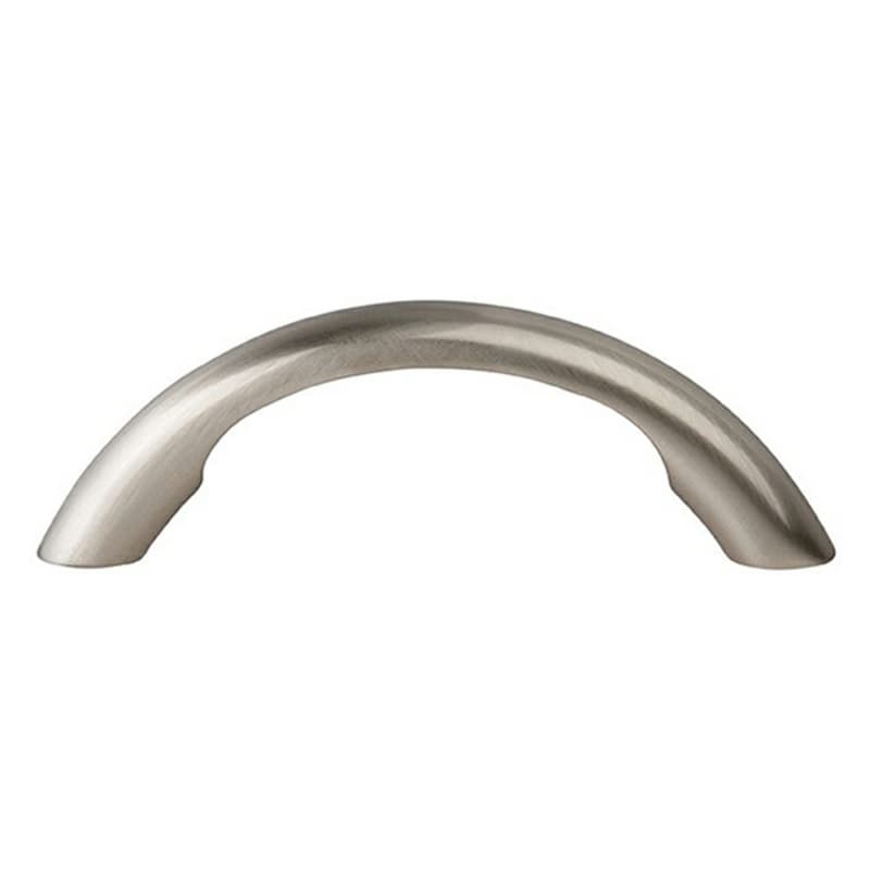 2-17/32" Bow Drawer Pull, Satin Chrome