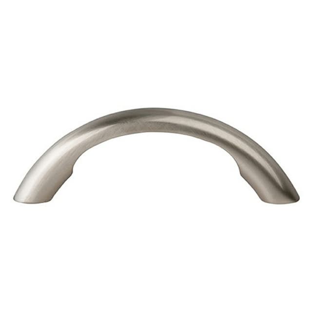 2-17/32" Bow Drawer Pull, Satin Chrome