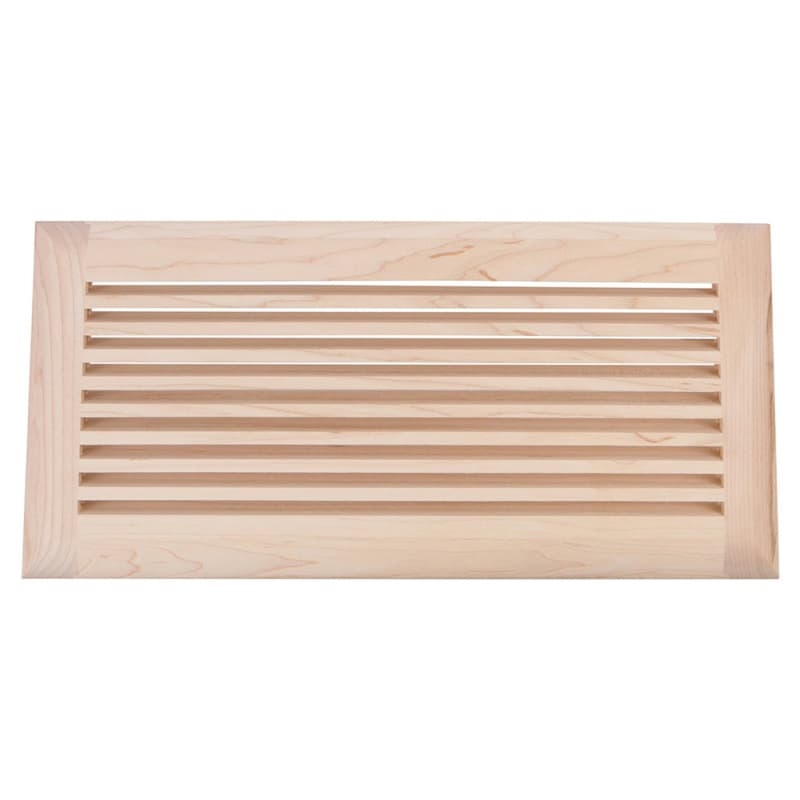 15-1/2" Wood Air Vent Grille, Maple