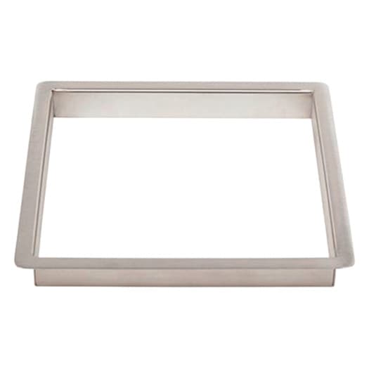 9" Trash Grommet Liner for 8" Hole, Satin Stainless Steel