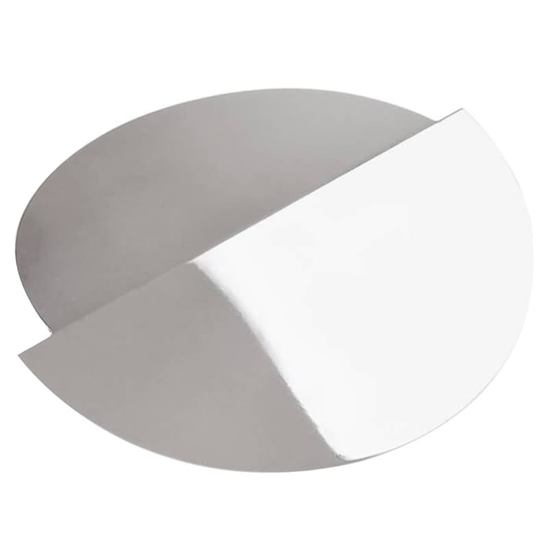 6-3/4" Trash Grommet Lid for 6" Hole, Polished Stainless Steel