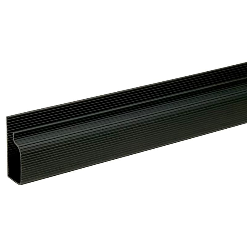 4' J-Shape Cable Manager, Black