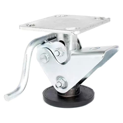 4" Welded Steel Floor Lock, 5-5/8" Extended Height
