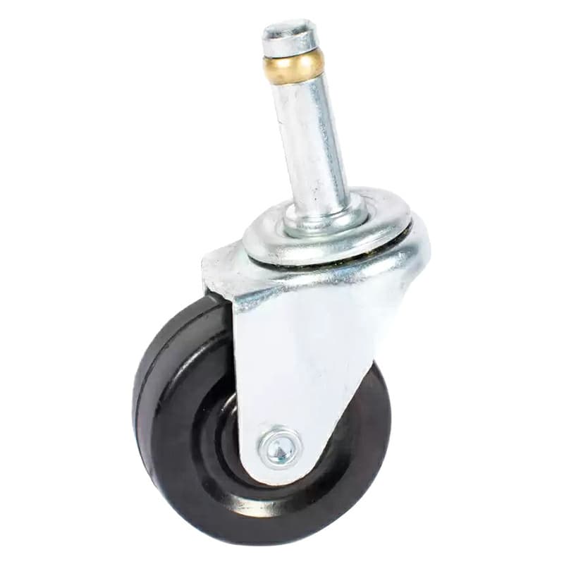 2" C-L Light Duty Hard Rubber Grip Ring Swivel Caster