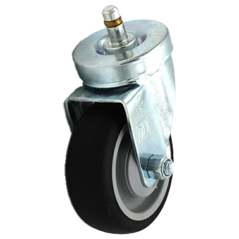 3-1/2" C-LM Medium Duty Thermoplastic Rubber Swivel Caster