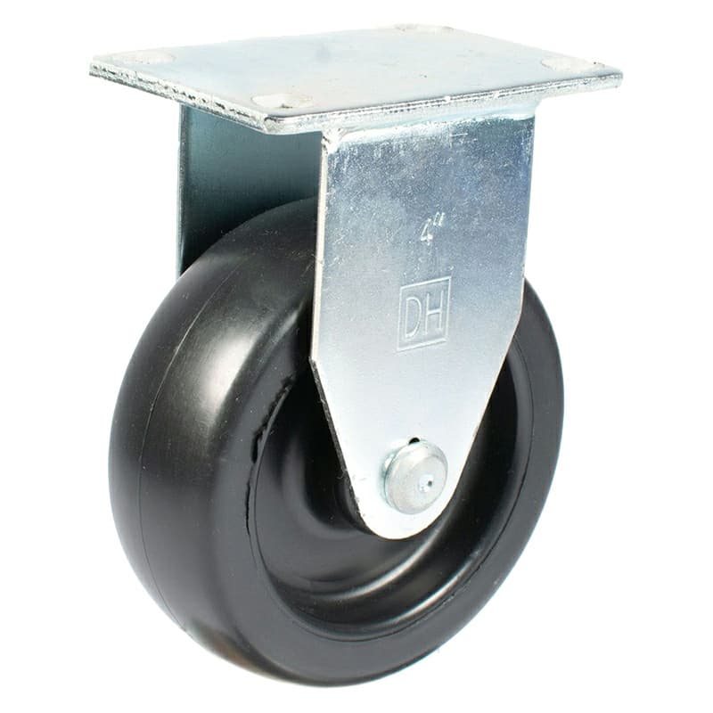3" C-LM Heavy Duty Polyolefin Rigid Caster