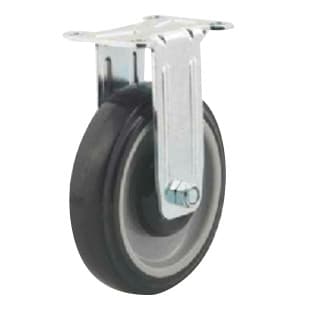 5" Light-Medium Duty Non-Marking Polyurethane Rigid Caster