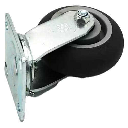 5" C-MHD Medium-Heavy Duty Thermoplastic Rubber Swivel Caster