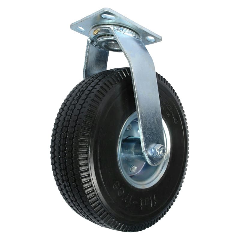10" C-NF Flat Free Polyurethane Foam Swivel Caster