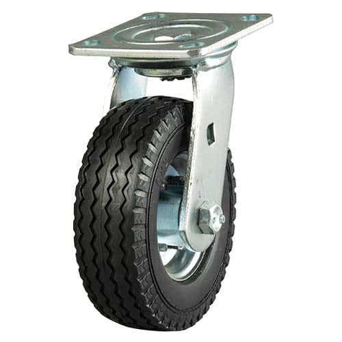6" C-NF Flat Free Polyurethane Foam Swivel Caster